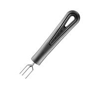 Westmark Fourchette à pommes de Terre à 3 dents, longueur : 15,9 cm, en Acier inoxydable/plastique, Gentle, noir, 28142270
