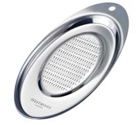 Westmark Ginger And Spice Grater, Oval, 14.2 X 0.7 X 0.9 cm, Stainless Steel, Si