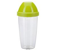 Westmark Gobelet mélangeur et Shaker avec Disque Mélangeur Amovible, Capacité : 0,5 l, hauteur : 18,7 cm, Plastique, sans BPA, Maxi, Couleur : clair/vert, 3090227A