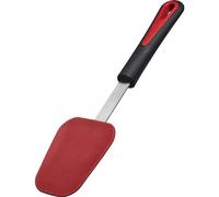 Westmark 29152270 Grattoir à cuillère, tête en silicone forgé, résistant à la chaleur jusqu'à 200 °C/392 °F, acier inoxydable/silicone, gallant, noir/rouge/argent, 29152270