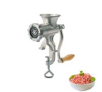 Westmark Hachoir à Viande Taille 5, Disque à Trous ø 4,5 mm, Pince pour Montage sur la Table INcl., Acier Etamé, Argent, 97502260