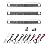 Westmark Kit de pièces de rechange, 3 lames + 2 vis, pour divers éplucheurs Westmark, acier inoxydable, 11062250