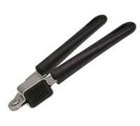 Westmark Knoblauchpresse mit herausnehmbarem Gittereinsatz, Verchromt, Länge : 19,7 cm, Stahl/Kunststoff, Gentle, Schwarz, 28362270
