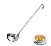 Westmark Ladle Pro - Petite louche à soupe en acier inoxydable pour la cuisine professionnelle - Louche pour sauces, vinaigrettes, etc. - Argent, Ø 10 cm, 250 ml