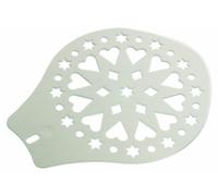 Westmark Lève Gâteaux et Tartes, Modèle de Décoration, Diamètre : 28,2 cm, Plastique, Blanc, 31412270