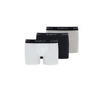 WESTMARK LONDON Boxers 'Lucas' gris chiné / noir / blanc, Taille S