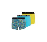 WESTMARK LONDON Boxers 'Oscar' bleu clair / jaune / mélange de couleurs / noir, Taille M