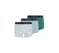WESTMARK LONDON Boxers 'Oscar' bleu clair / vert / noir / blanc, Taille S