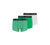 WESTMARK LONDON Boxers 'Oscar' vert / noir / blanc, Taille XL