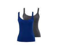 WESTMARK LONDON Haut ' IVY' bleu foncé / gris, Taille S