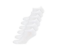 WESTMARK LONDON hommes coton 6 Pack - chaussettes baskets courtes hommes 39-42, chaussettes de sport blanches de travail, en coton mélangé, idéal pour un usage quotidien