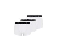 WESTMARK LONDON Lot de 3 Caleçons Boxer Homme en Coton Blanc avec Taille Élastique, Calecon Homme Boxers, 95% Coton, 5% Élasthanne - M