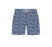 WESTMARK LONDON Shorts de bain 'Geometric' marine / blanc, Taille XL