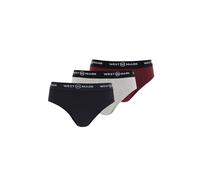 WESTMARK LONDON Slip 'BRIEF' marine / gris / lie de vin / noir / blanc, Taille S
