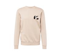 WESTMARK LONDON Sweat-shirt 'Destination Alps' beige / rouge vif / noir / blanc cassé, Taille XXL