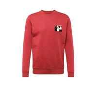 WESTMARK LONDON Sweat-shirt 'Destination Alps' rouge / noir / blanc, Taille XXL