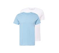 WESTMARK LONDON T-Shirt 'Daniel' bleu clair / blanc, Taille S