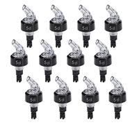 Westmark Lot de 12 verseurs doseurs/doseurs gradués en plastique 5 cl | 995022E2 Doseur pour bouteilles de 0,7 l - Pour la maison, le bar ou la restauration - Transparent