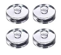 Westmark Poids de fermentation – Lot de 4 en verre, 2 tailles Ø 7 cm