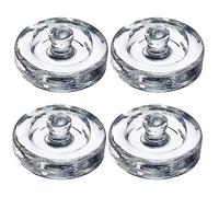 Westmark Lot de 4 poids de fermentation - Kit de fermentation composé de 4 poids pour fermentation - Poids en verre en deux tailles - Accessoires pour fermentation - Verre - Diamètre 8 cm