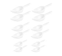 Westmark Lot de 6 pelles à pâtisserie, pesée, remplissage, capacité : 2 x 55 ml, 125 ml et 250 ml, plastique, Halvar, blanc, 909322E6