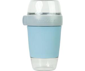 Westmark Lunchpot - Gobelet Pratique à Emporter, Idéal pour les Cornflakes, le Porridge, La Soupe et La Salade, Va au Micro-Ondes et au Congélateur - 1150 ml, sans BPA, Bleu