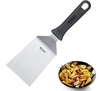 Westmark Spatule coudée Master Line 13442270 – lame 9×11,5 cm, 29 cm, inox/plastique, noir/argenté