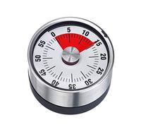 Westmark Minuteur de cuisine, Mécanique, Magnétique, 1-60 minutes, acier inoxydable/plastique, anthracite/argenté, 10902260