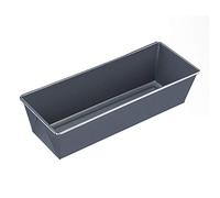 Westmark Moule à Gâteau/Cake, longueur : 30 cm, avec revêtement antiadhésif, acier laminé à froid, Back Klassiker, anthracite, 31862270