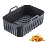 Westmark Moule en silicone pour airfryer Line - 21,5 x 13,5 cm | Sans BPA, revêtement antiadhésif, passe au lave-vaisselle, convient aussi au four, silicone, 22022270