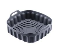 Westmark Moule en silicone pour friteuse à air Carré Mini - Insert en silicone réutilisable, idéal pour air fryer. Compatible lave-vaisselle - 18,5 x 18,5 x 5 cm