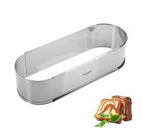 Westmark Moule Ovale, extensible, acier inoxydable, argenté, 31352260