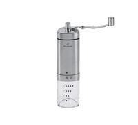 Westmark Moulin à Café Manuel avec Rouage en Céramique, Jusqu'à 4 Tasses de Café, Avec Graduations, Brasilia, Longueur: 20,5 cm, Acier Inoxydable/Céramique, 24902260