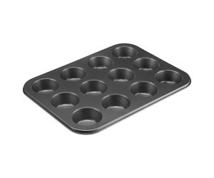 Westmark Muffin Baking Tin, For 12 muffins, Non-stick coating, Cold-formed steel