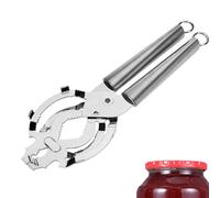 Westmark Ouvre-Bocal pour Couvercles à Vis jusqu'à 10 cm de Diamètre, Longueur : 26,3 cm, Acier inoxydable, Glory, Argenté, 18382270