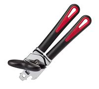 Westmark Ouvre-boîte à Pince avec Capuchon et Dispositif de levage du Couvercle, Longueur : 20,8 cm, Acier/plastique, Gallant, Noir/rouge, 29402270