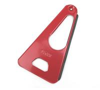 Westmark Ouvre-boîte Sieger-Twist – Acier/Caoutchouc 17 cm, décapsuleur, argenté/rouge/bleu