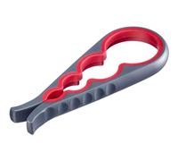 Westmark Ouvre-Couvercle et Décapsuleur, Longueur : 23cm, Plastique de Haute Qualité, Moby Dick, Gris/Rouge, 10482270