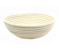 Westmark Panier à Pain/Panier de Fermentation pour Pâte à Pain, pour 1500-2000g de Pâte à Pain, Rond, Diamètre : 24,5 cm, Tube de rotin, beige clair, 32062270