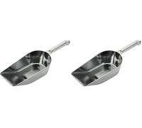 Westmark Pelle à Pâtisserie/Pesage et Remplissage, Capacité de remplissage : 650 ml (environ 575 g de farine), Aluminium, Hygia, argentéé, 91712291 (Lot de 2)