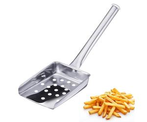 Westmark Pelle à Popcorn/Frites, Longueur: 26 cm, Acier Inoxydable, Argenté, 91292270