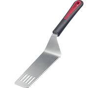 Westmark Pelle à servir Gallant - avec lame dentelée, surface perforée | Pour couper et servir pizza, gâteaux et gratins, coudée, Made in Germany, plastique/inox, 29332270