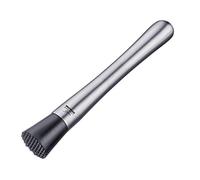 Westmark Pilon à Caïpirinha, Monopol Edition, Longueur : 21 cm, Acier inoxydable/plastique, Sol, Argenté/noir, 62793360