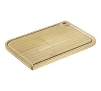 Westmark Planche à découper - planche à découper en bois avec rainure à jus pour