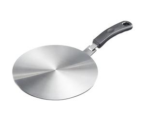 Westmark Plaque d'adaptation à induction - Plaque adaptateur pour plaque à induction pour rendre les ustensiles de cuisine traditionnels compatibles avec l'induction, plaque avec poignée - acier