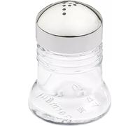 WESTMARK Poivrière en verre, couvercle chromé