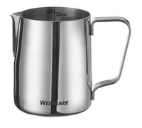 Westmark Pot à lait Brasilia 220 ml - Idéal pour la crème à café, le lait, le miel et autres additifs de café et de thé, accessoires Barista - Acier inoxydable