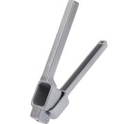 Westmark Presse à Ail, compact, longueur : 15,2 cm, aluminium, Biopress, argenté, 30102260, Grise