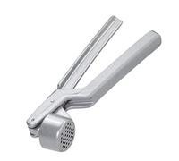 Westmark Presse-ail, Presse Ronde, Longueur: 16,5 cm, Aluminium, Novapress, Argenté, 30302260