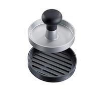 Westmark Presse-hamburger, Presse à Hamburger, diamètre intérieur 11 cm, aluminium/plastique, Uno, noir/argenté, 62312260